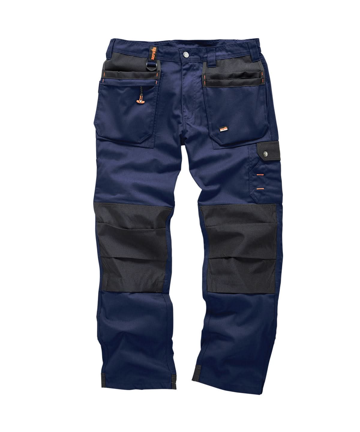 Scruffs Worker plus trousers SH054 - Navy - Customisable Trousers