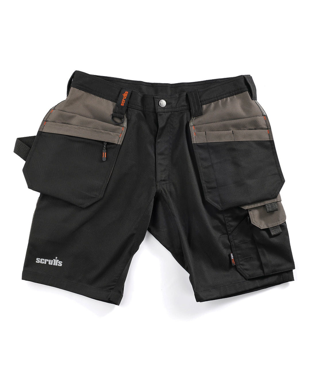 Worker plus holster shorts - SH057 - Black - Customisable Shorts