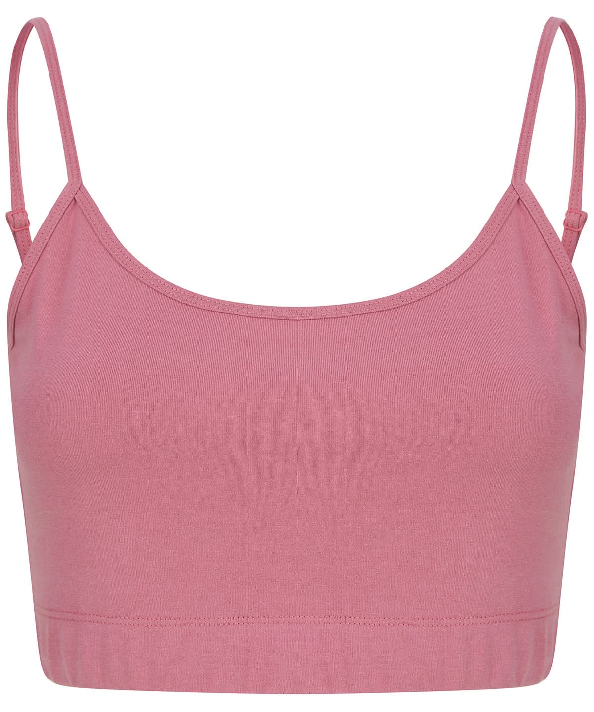 SF Womens sustainable fashion cropped cami top with adjustable straps SK230 - - Customisable T-Shirt