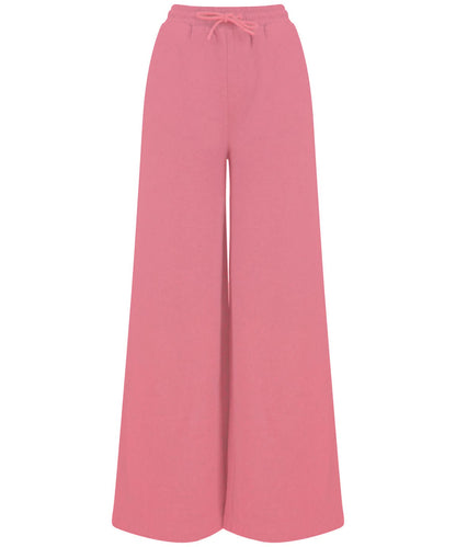 SF Womens sustainable fashion wide leg joggers SK431 - Dusky Pink - Customisable Joggers