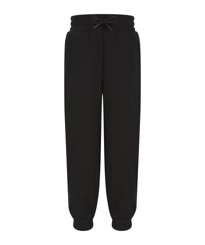 SF Kids sustainable fashion cuffed joggers SM430 - Black - Customisable Joggers