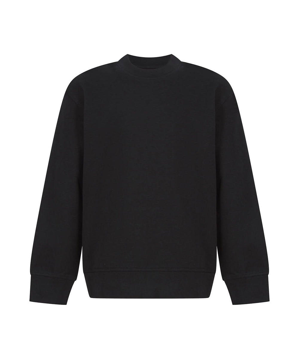 Kids sustainable fashion curved hem sweatshirt - SM530