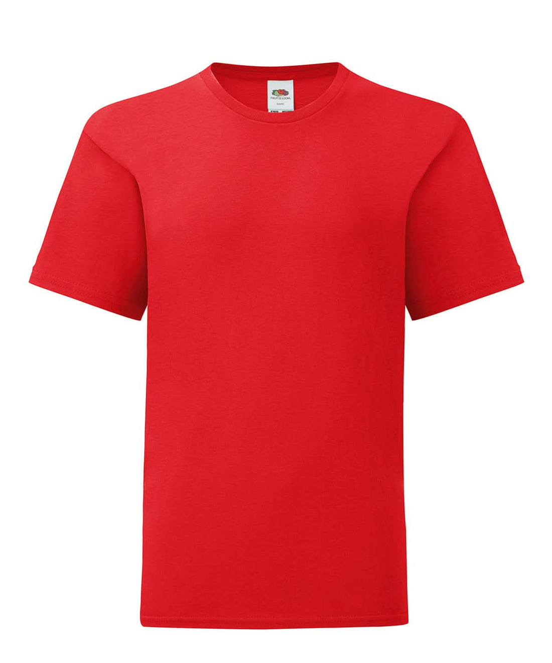 Kids iconic 150 T Red SS023 - Red - Customisable T-Shirt