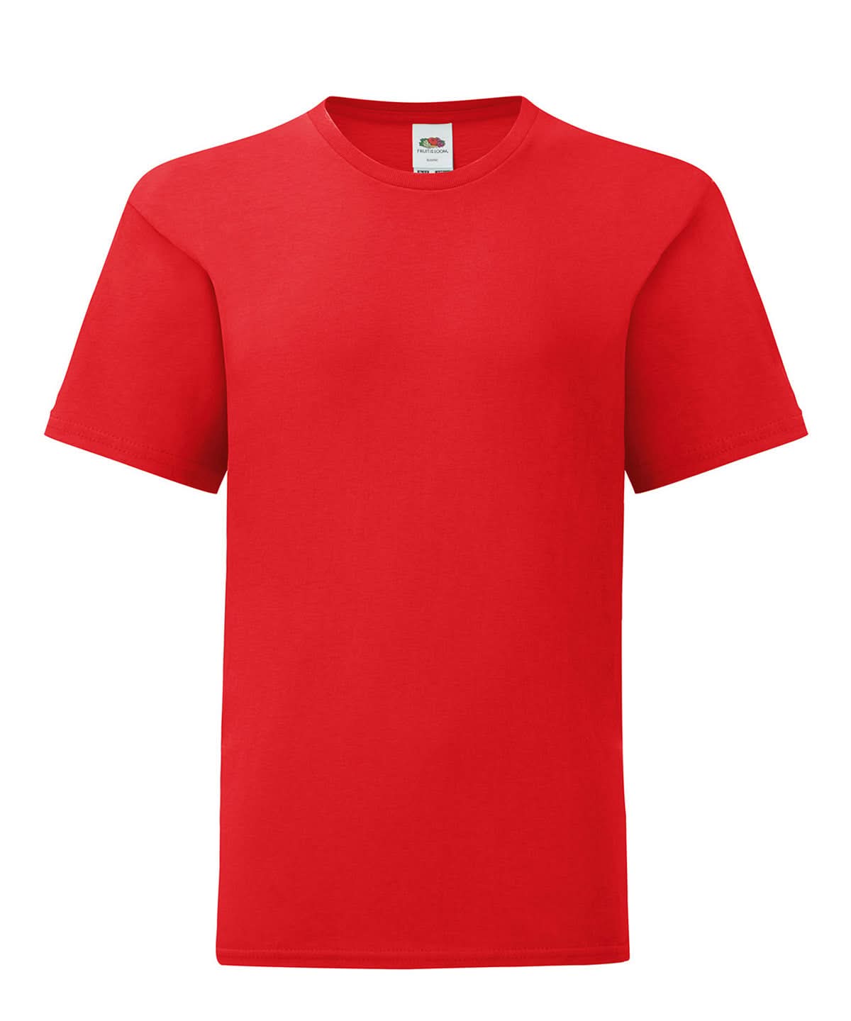 Kids iconic 150 T Red SS023 - Red - Customisable T-Shirt
