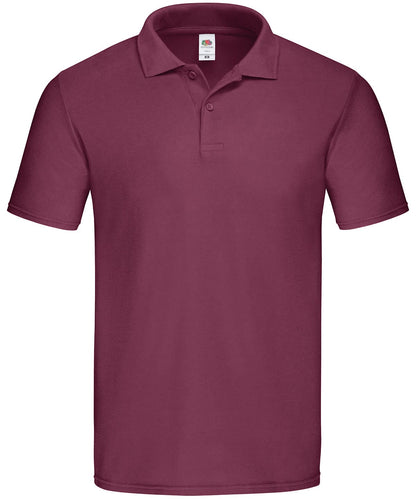 Original Polo SS029 - Burgundy - Customisable Polos