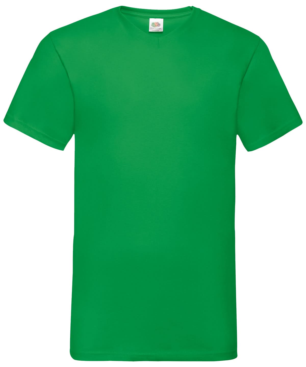 Valueweight V Neck T SS034 - Kelly Green - Customisable T-Shirt