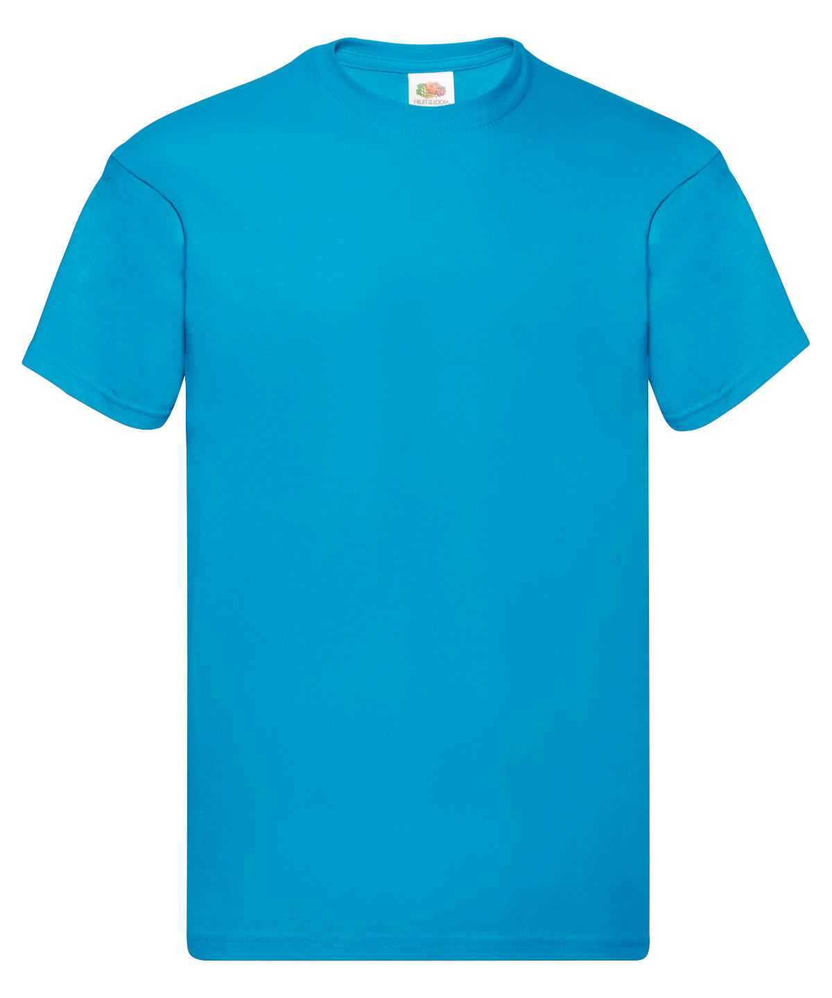 Original T - SS048 - Azure Blue - Customisable T-Shirts