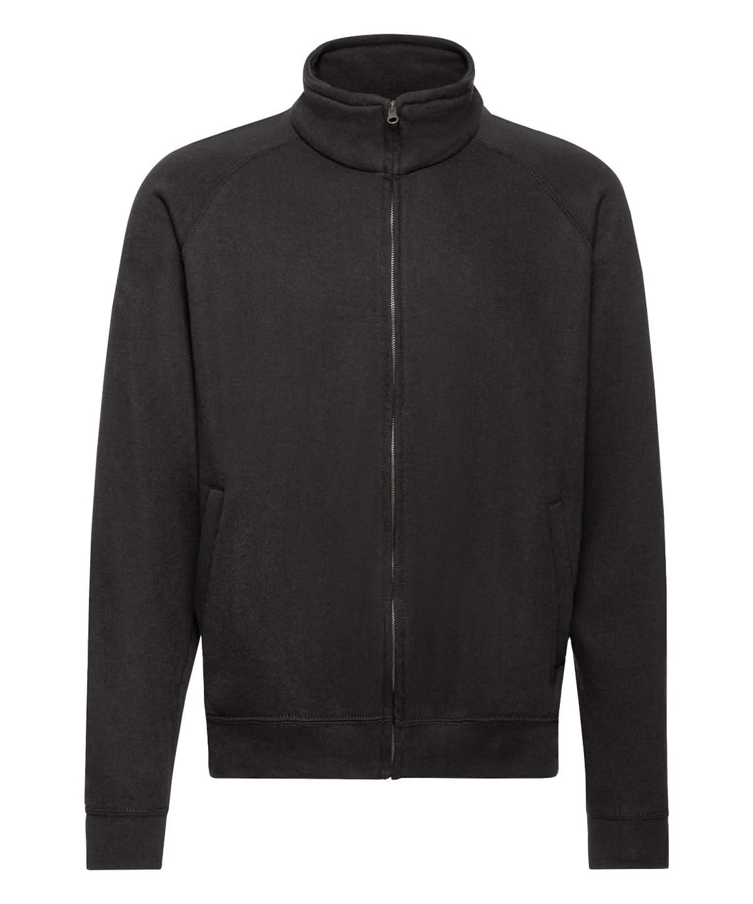 Classic 8020 Sweatshirt Jacket ss226 - Black* - Customisable Jacket