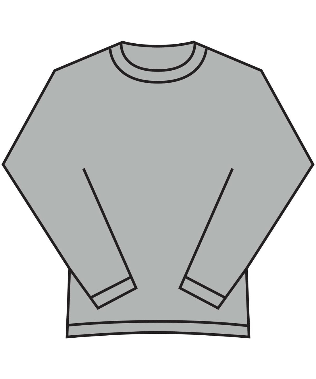 Supercotton Sweatshirt SS240 - Athletic Heather - Customisable Sweatshirts