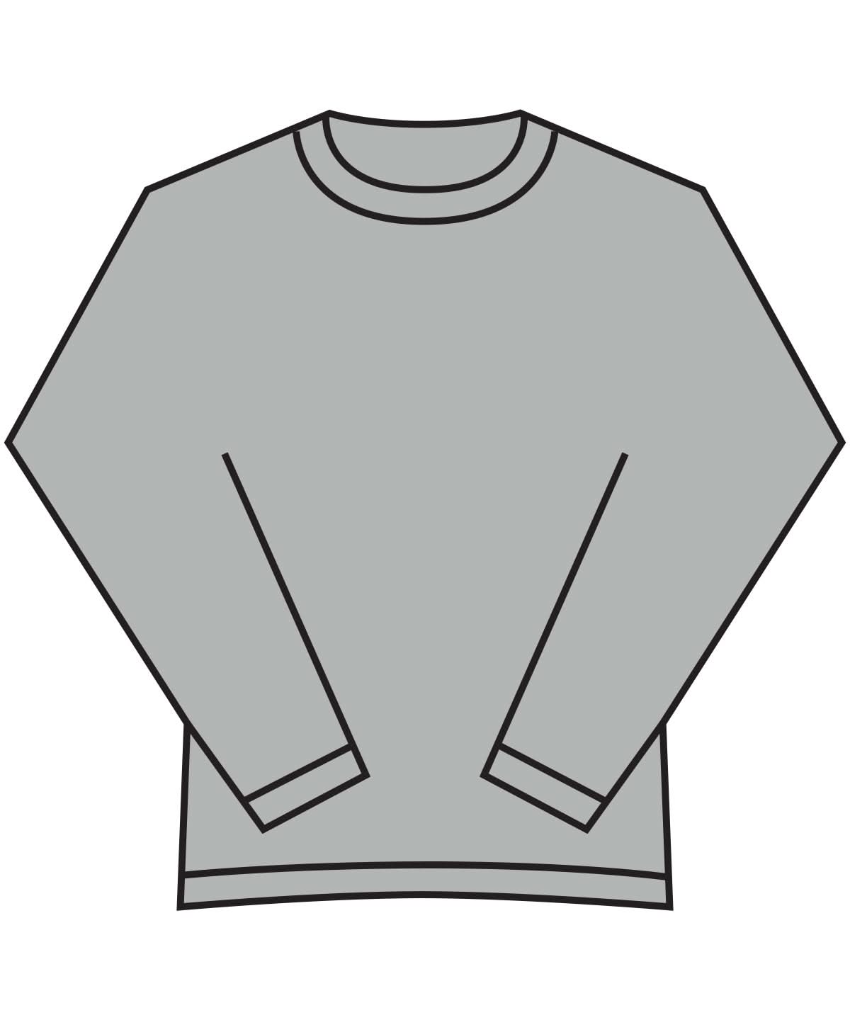 Supercotton Sweatshirt SS240 - Athletic Heather - Customisable Sweatshirts