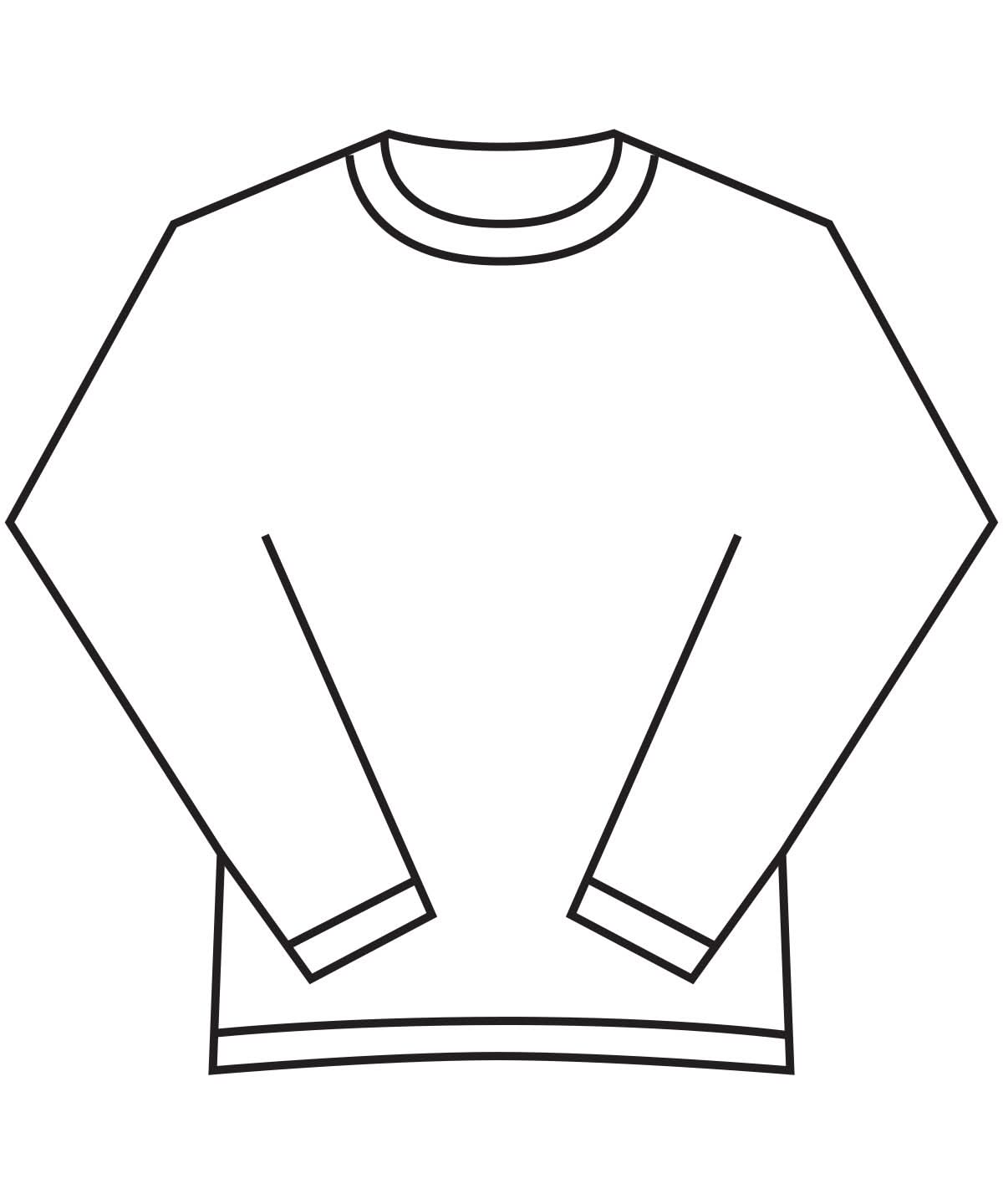 Supercotton Sweatshirt SS240 - White - Customisable Sweatshirts