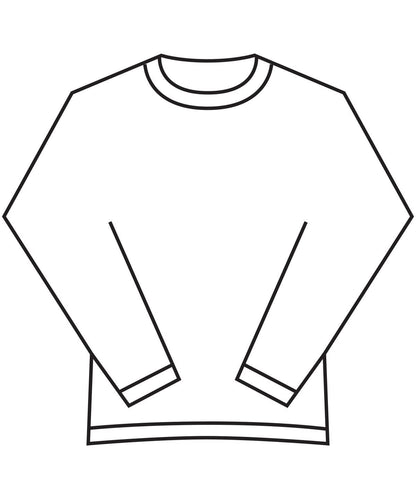 Supercotton Sweatshirt SS240 - White - Customisable Sweatshirts