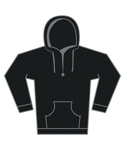 Supercotton Hooded Sweatshirt SS241 - Black - Customisable Sweatshirts