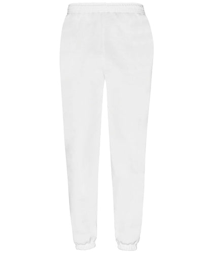 Classic 8020 Elasticated Sweatpants SS405 - White - Customisable Shorts