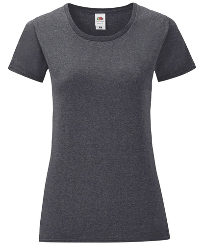 Womens Iconic T SS432 - Dark Heather Grey M - Customisable T-Shirt