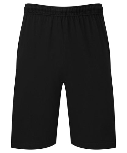 Iconic 195 Jersey Shorts SS435 - Black - Customisable Shorts
