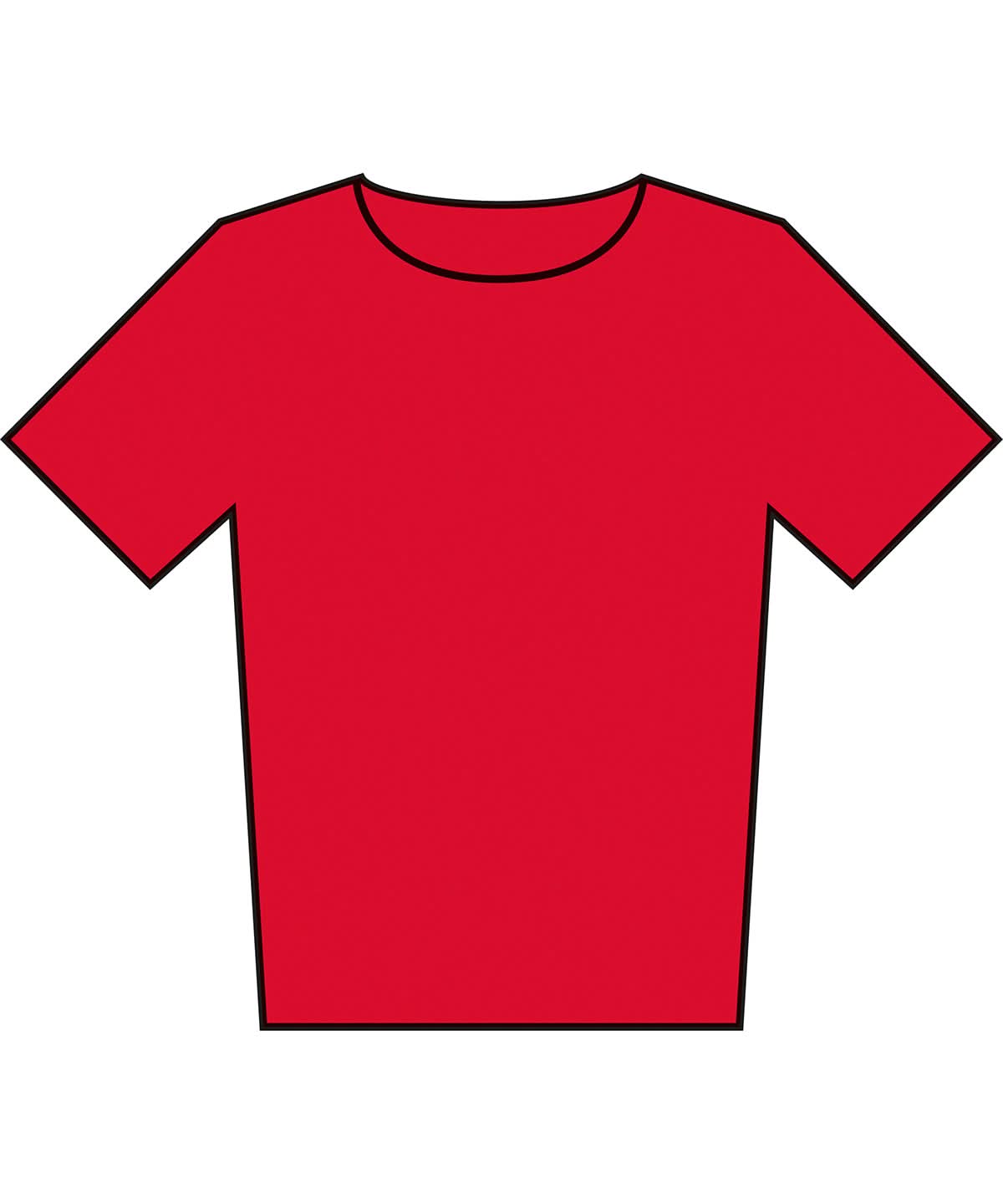 Kids Iconic 195 T SS436 - Red - Customisable T-Shirt