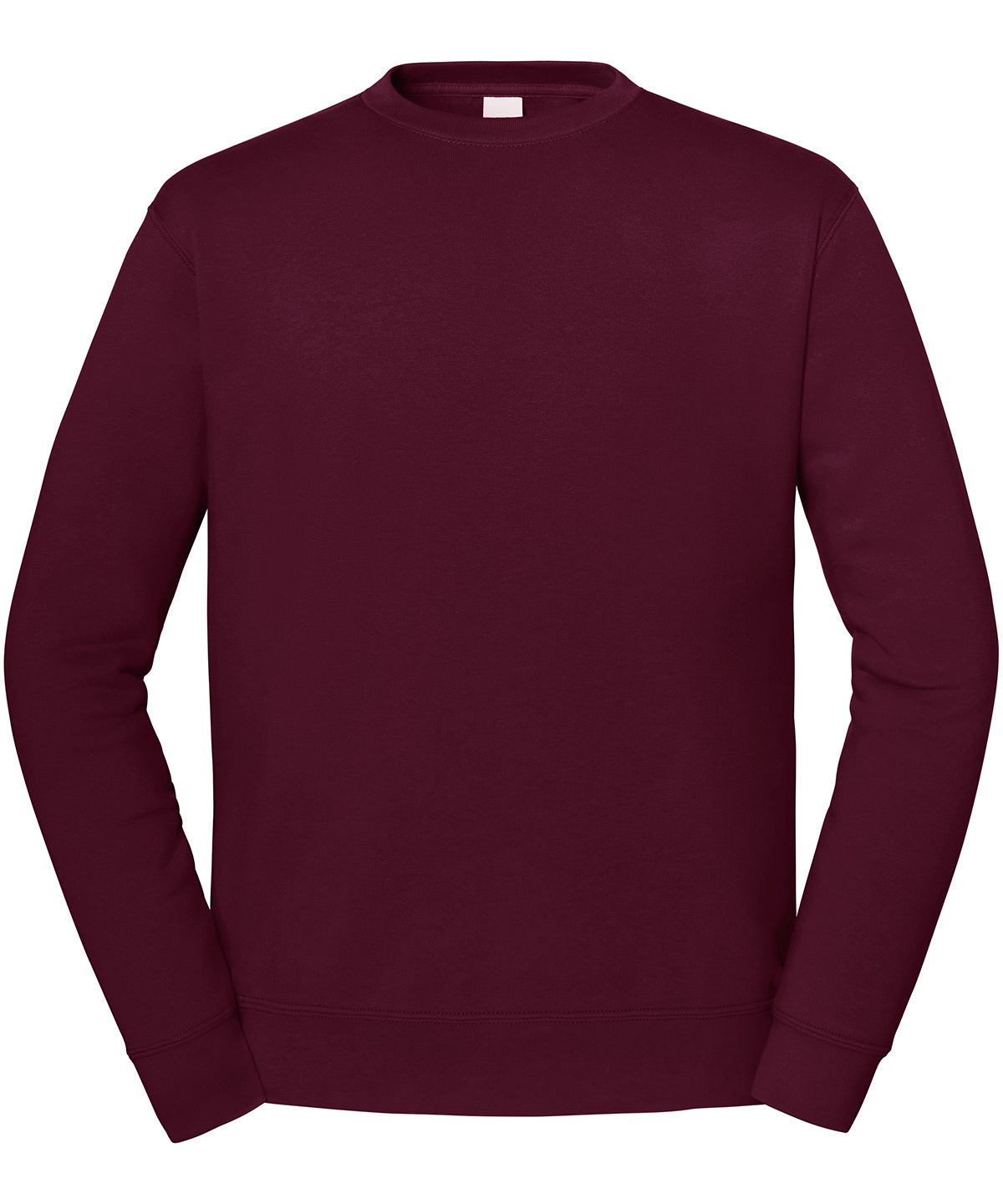 Iconic premium set-in sweat - SS441 - Burgundy - Customisable Sweatshirts