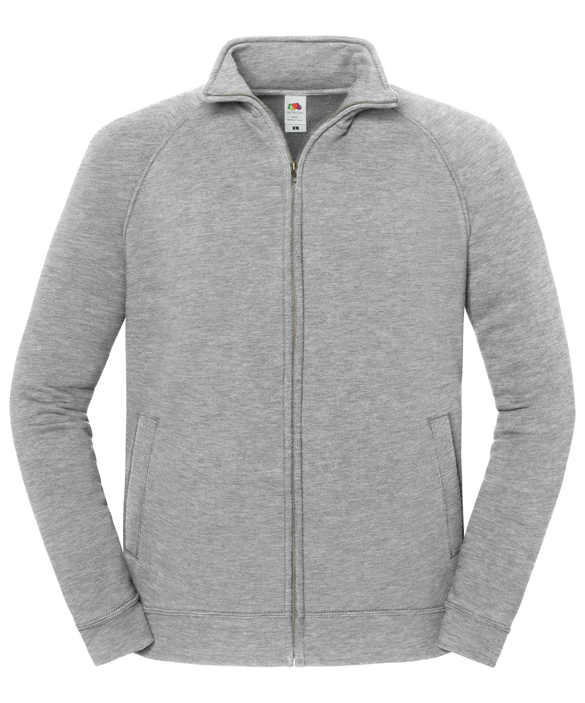 Iconic premium sweat jacket - SS445 - Athletic Heather* - Customisable Sweatshirts