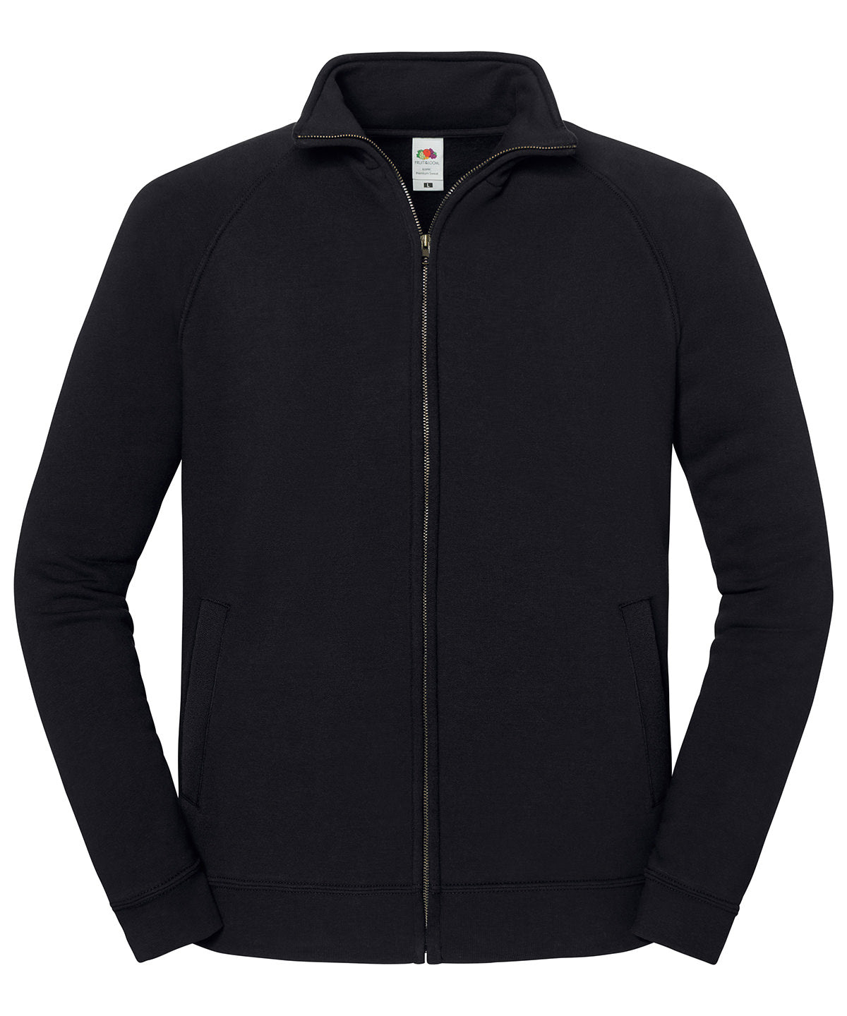 Iconic premium sweat jacket - SS445 - Black* - Customisable Sweatshirts