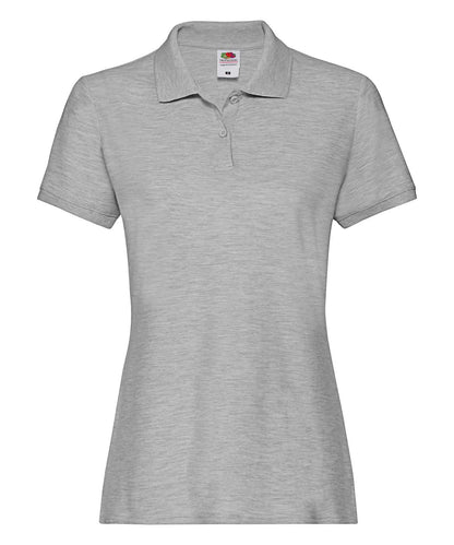 Ladies Premium Polo Shirt SS505 - Athletic Heather - Customisable Polos