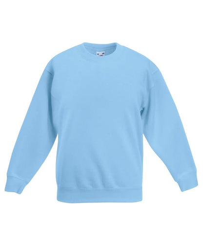 Kids Premium Set In Sweatshirt SS801 - Sky Blue - Customisable Sweatshirts