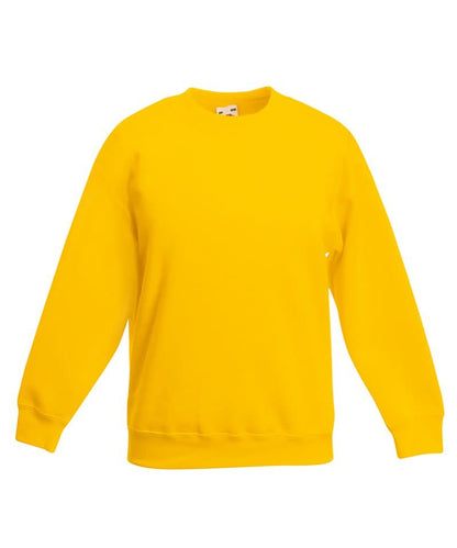 Kids Premium Set In Sweatshirt SS801 - Sunflower - Customisable Sweatshirts