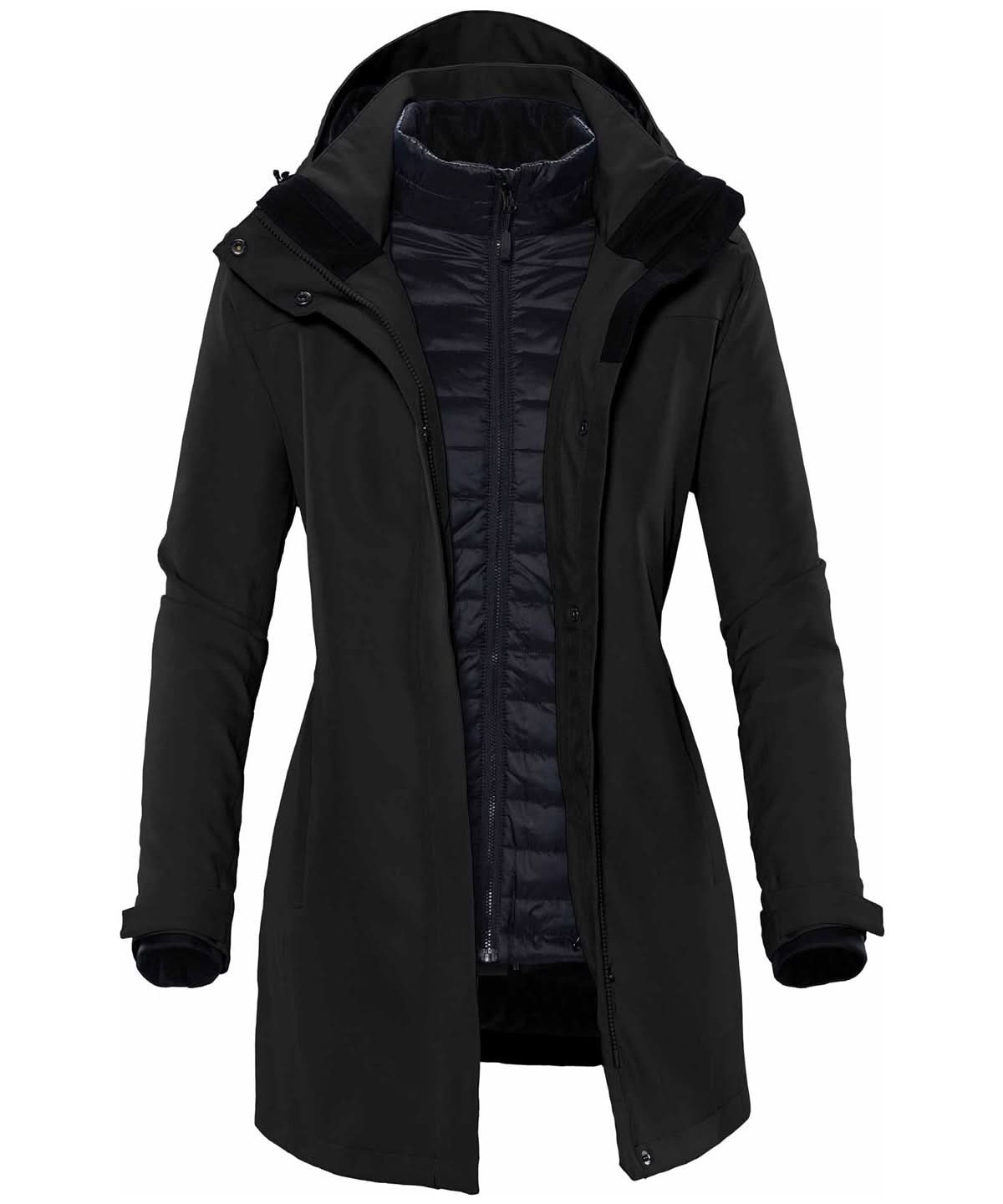 Stormtech WomenS Avalante System Jacket ST193 - Black - Customisable Jacket