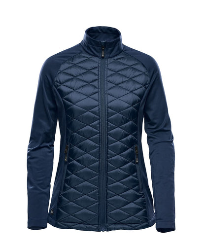 Stormtech Womens Boulder Thermal Shell ST196 - Indigo - Customisable Softshell Jacket