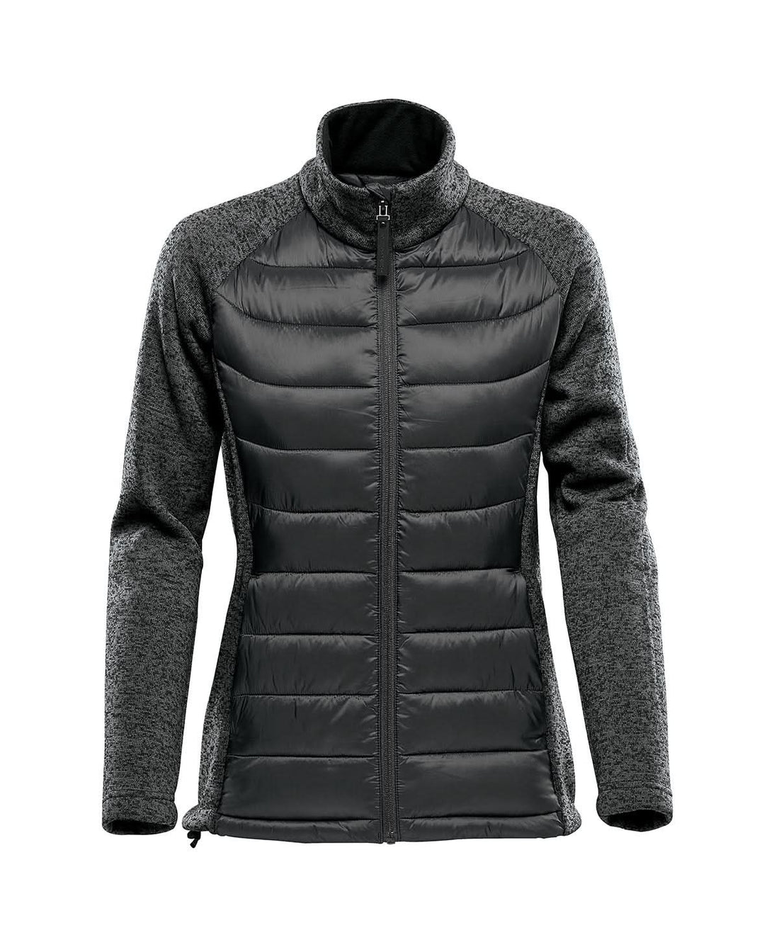 Stormtech Womens Narvik Hybrid Jacket ST199 - Black Dolphin Heather - Customisable Jacket