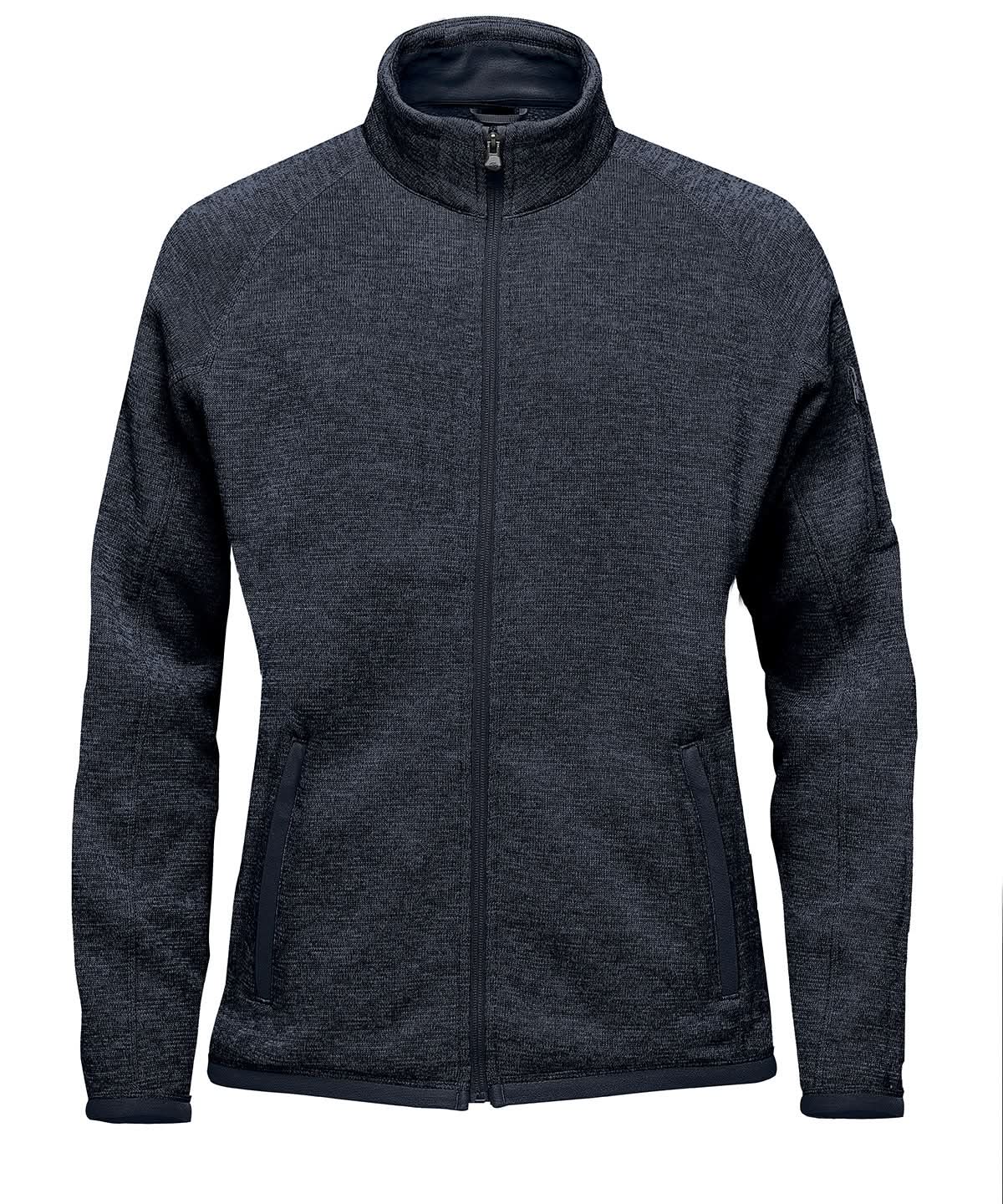 Stormtech Womens Avalante Full Zip Fleece Jacket ST205 - Navy Heather - Customisable Jacket