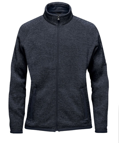 Stormtech Womens Avalante Full Zip Fleece Jacket ST205 - Navy Heather - Customisable Jacket