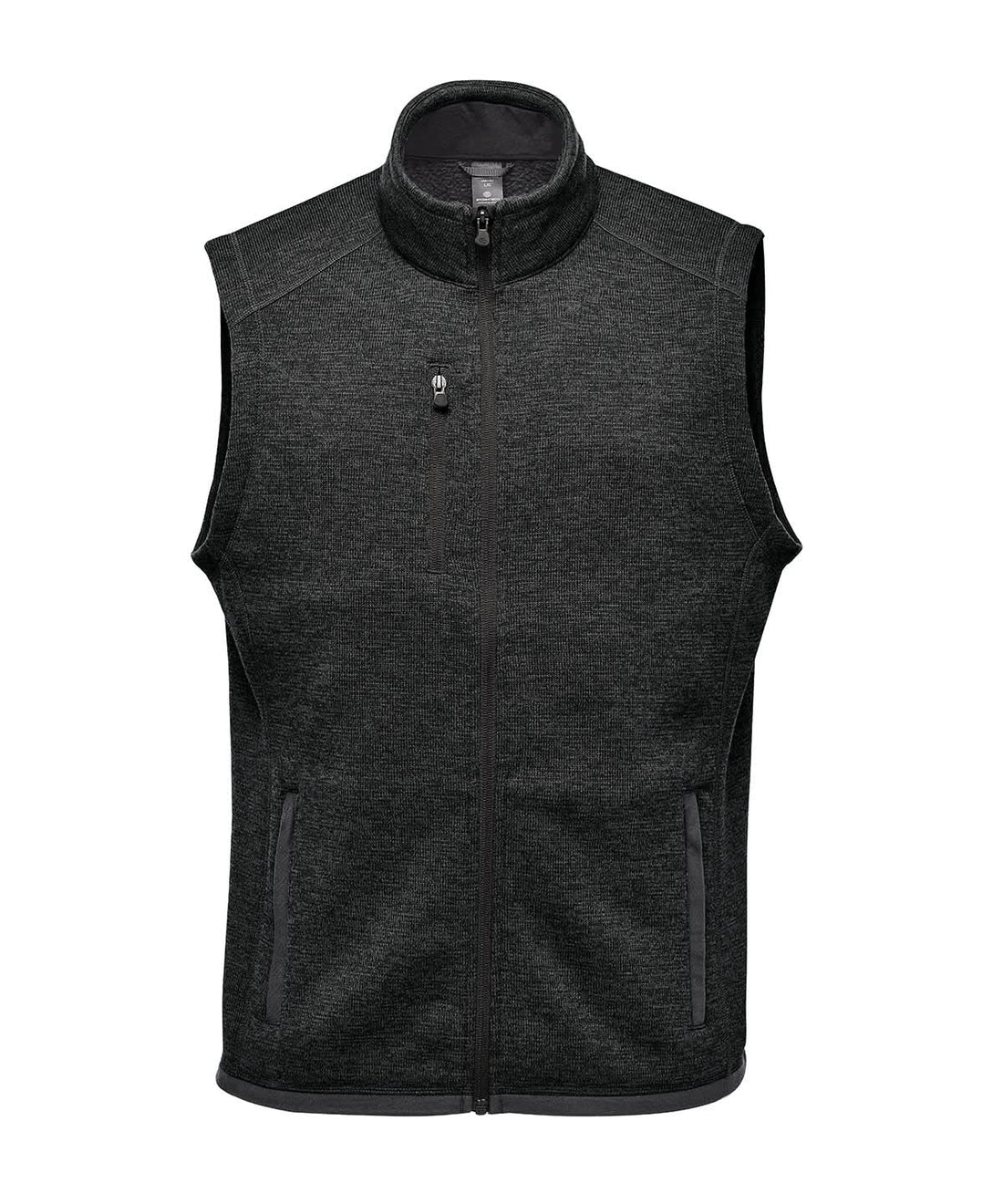 Stormtech Avalante Fleece Vest ST206 - Black Heather - Customisable Bodywarmers