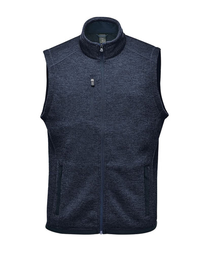 Stormtech Avalante Fleece Vest ST206 - Navy Heather - Customisable Bodywarmers