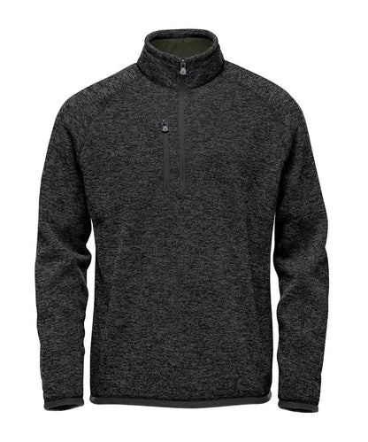 Stormtech Avalante Zip Fleece ST208 - Black Heather - Customisable Fleece
