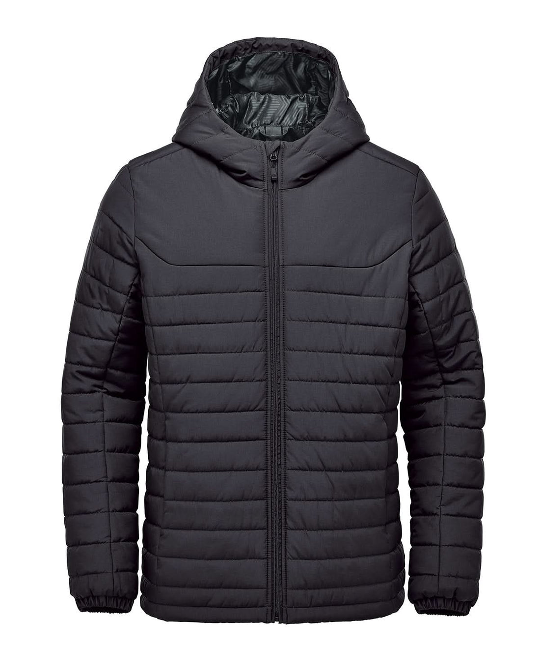 Stormtech Nautilus Quilted Hooded Jacket ST212 - Black - Customisable Jacket