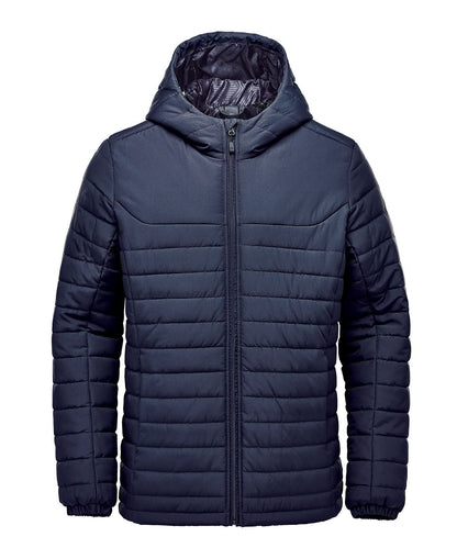 Stormtech Nautilus Quilted Hooded Jacket ST212 - Navy - Customisable Jacket