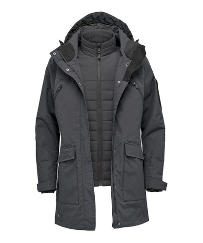 Stormtech WomenS Fairbanks 5 In 1 Parka ST217 - Graphite - Customisable Jacket