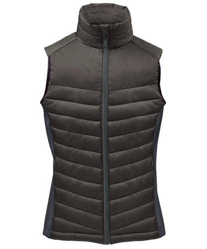 Stormtech WomenS Montserrat Thermal Vest ST224 - Black Granite - Customisable Bodywarmers