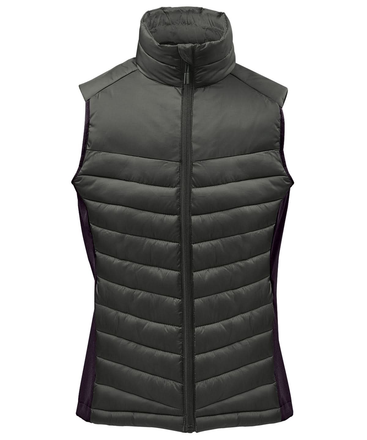 Stormtech WomenS Montserrat Thermal Vest ST224 - Granite Black - Customisable Bodywarmers