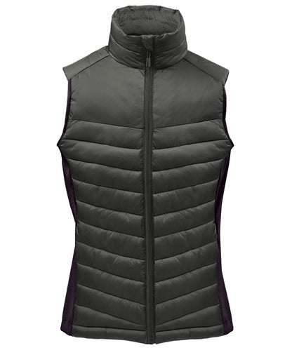 Stormtech WomenS Montserrat Thermal Vest ST224 - Granite Black - Customisable Bodywarmers