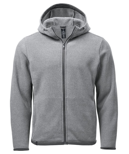 Stormtech Medusa Fleece Hoodie ST229 - Zinc Stripe - Customisable Hoodies