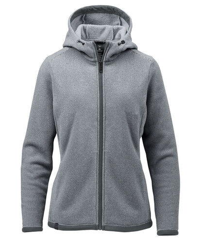 Stormtech Womens Medusa Fleece Hoodie ST230 - Zinc Stripe - Customisable Hoodies