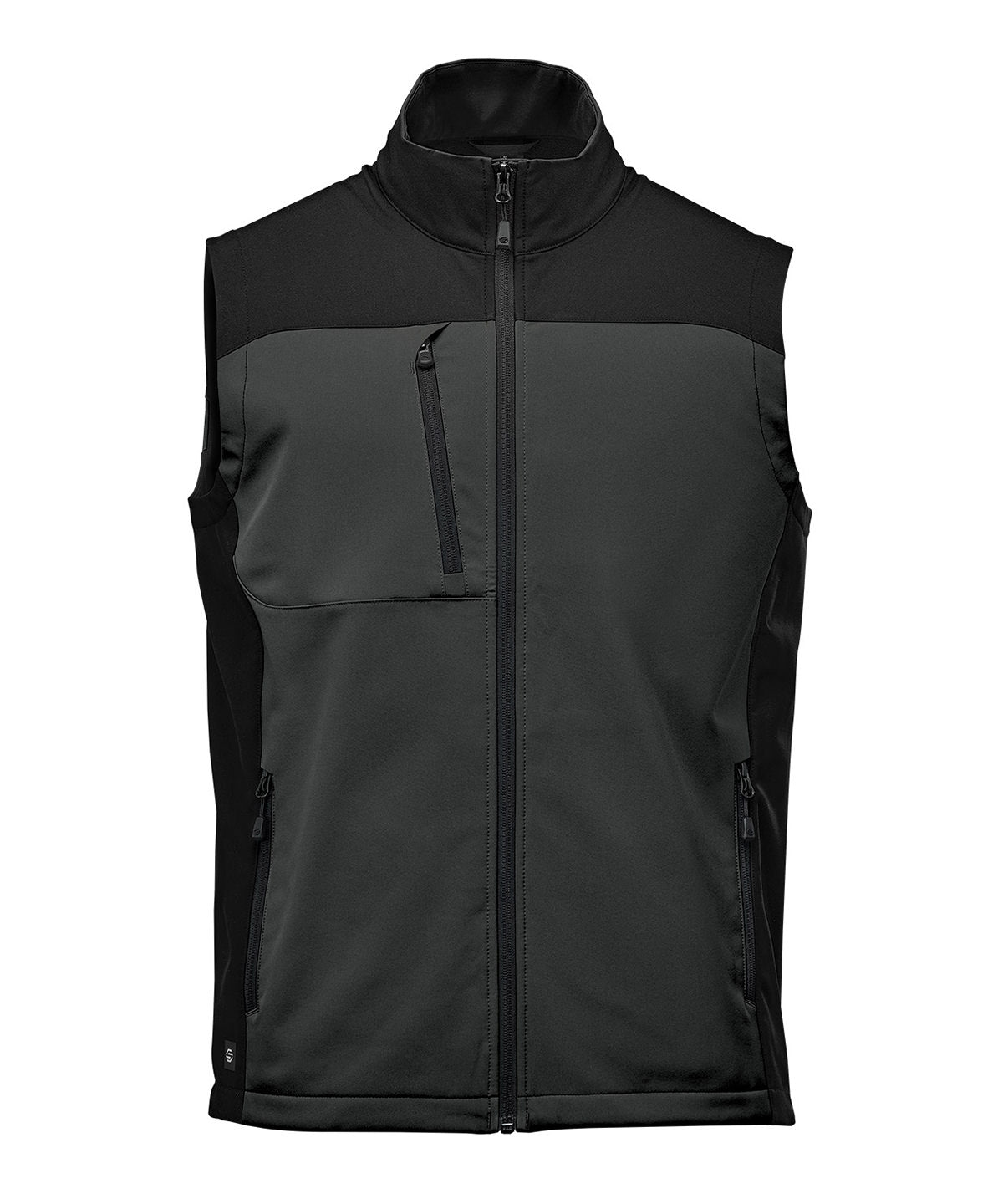 Cascades softshell vest - ST240 - Dolphin Black* - Customisable Gilets &amp; Body Warmers