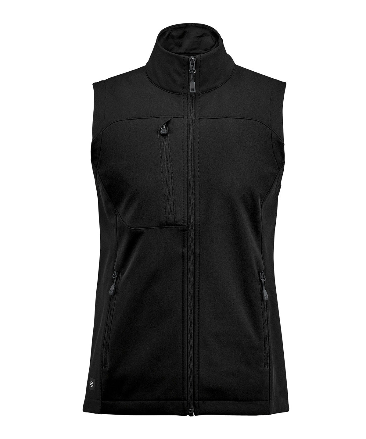 Women’s Cascades softshell vest - ST241 - Black Black* - Customisable Gilets &amp; Body Warmers