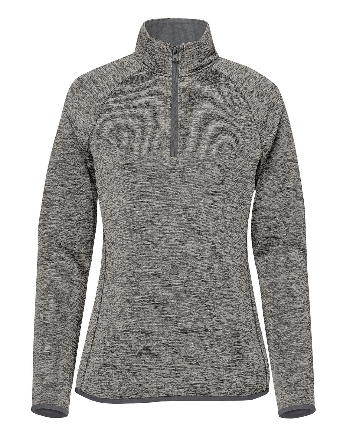 Women’s Yosemite ½-zip pullover - ST253 - Granite Heather - Customisable Sports Overtops