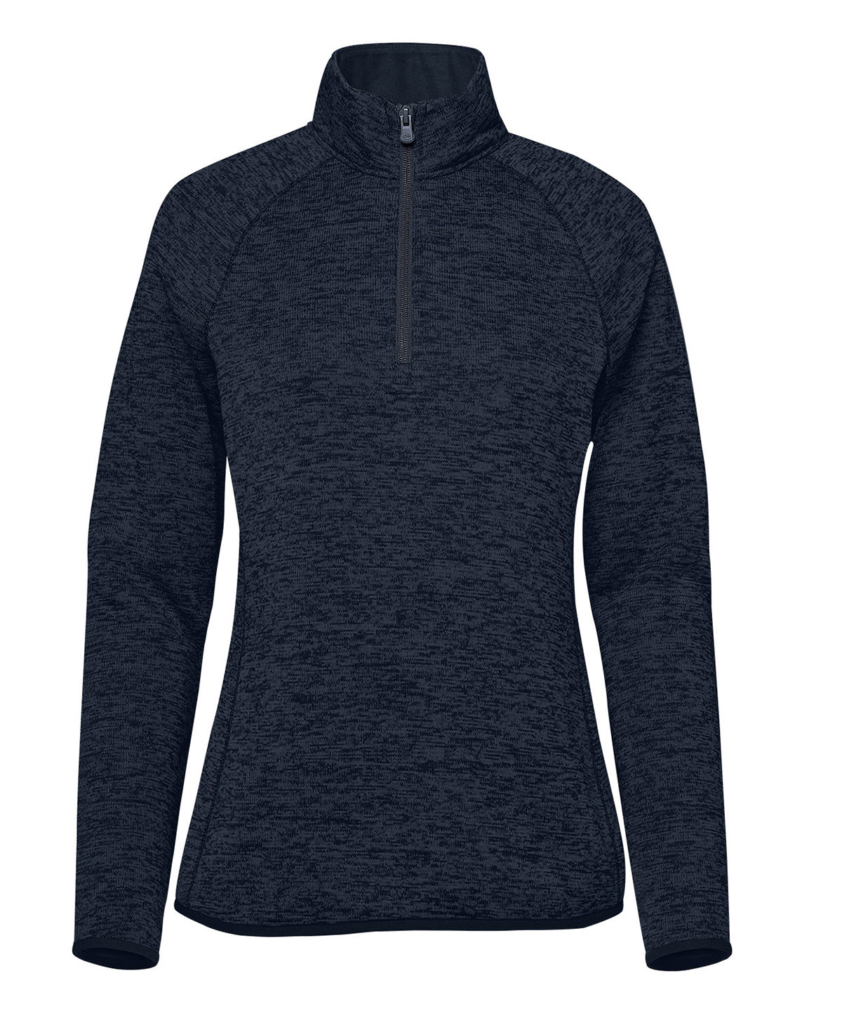 Women’s Yosemite ½-zip pullover - ST253 - Navy Heather - Customisable Sports Overtops
