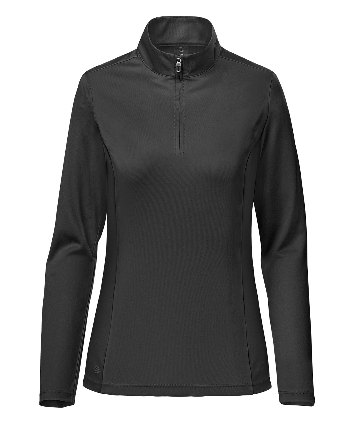 Women’s Monterey 1/4-zip pullover - ST255 - Granite - Customisable Sports Overtops