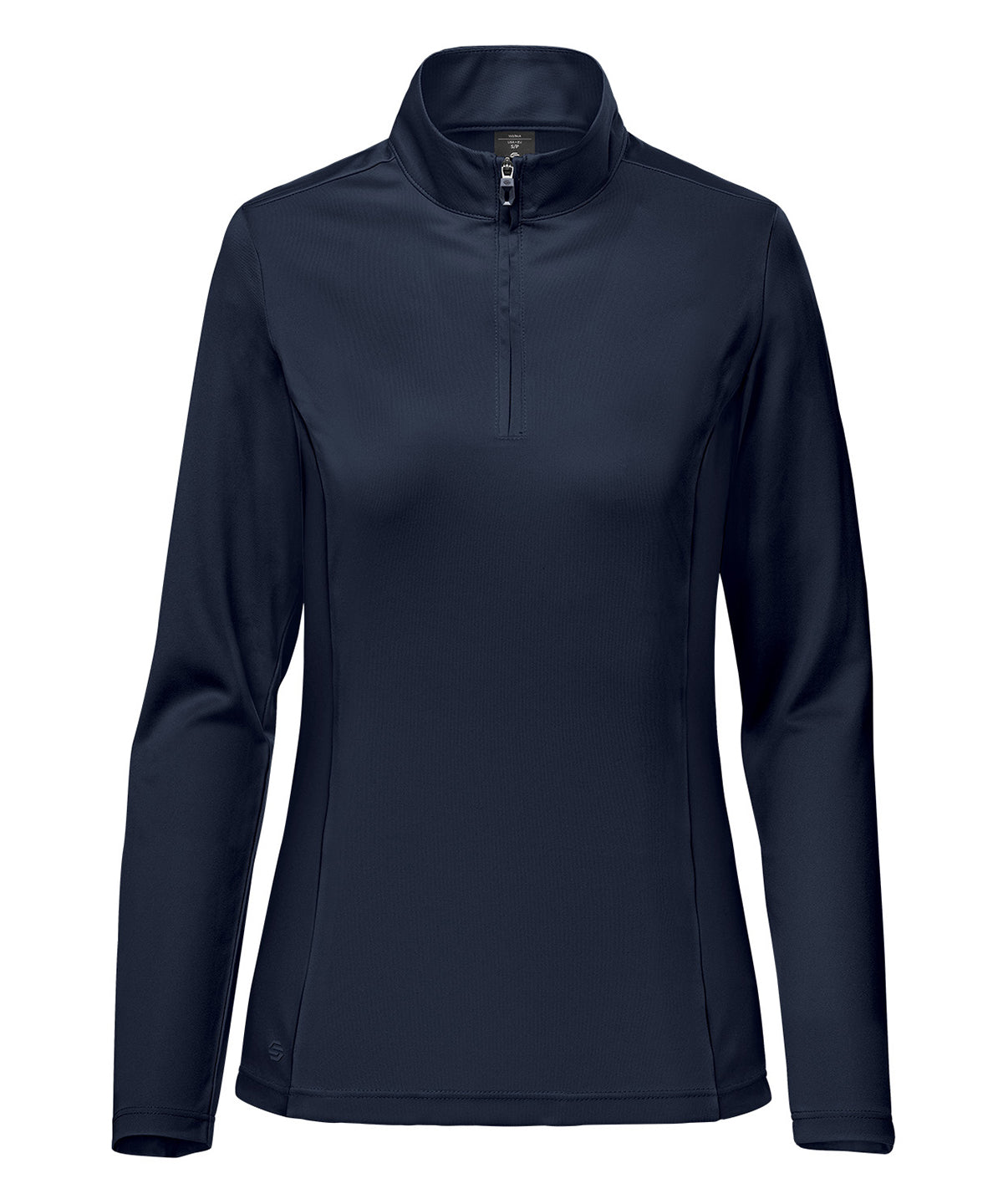 Women’s Monterey 1/4-zip pullover - ST255 - Navy - Customisable Sports Overtops