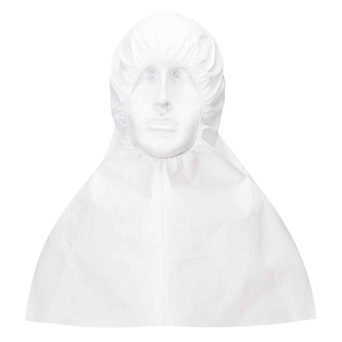 Biztex Microporous Hood Pk100 - ST61 - White R - Customisable